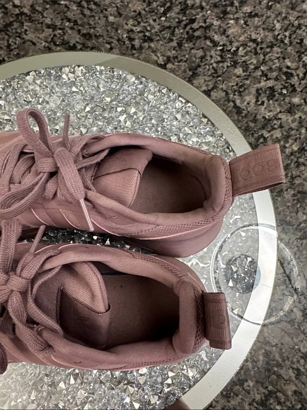 adidas Mauve Pink Runner athletic Sneakers M6 W8
